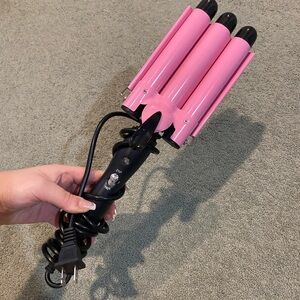 3 Barrel Curling Beach Wave Iron